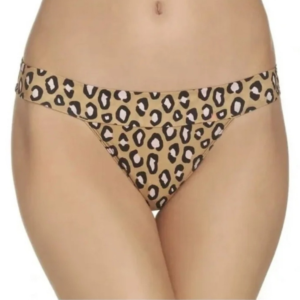 NEW STANCE The Feline Thong Womens Pink & Leopard